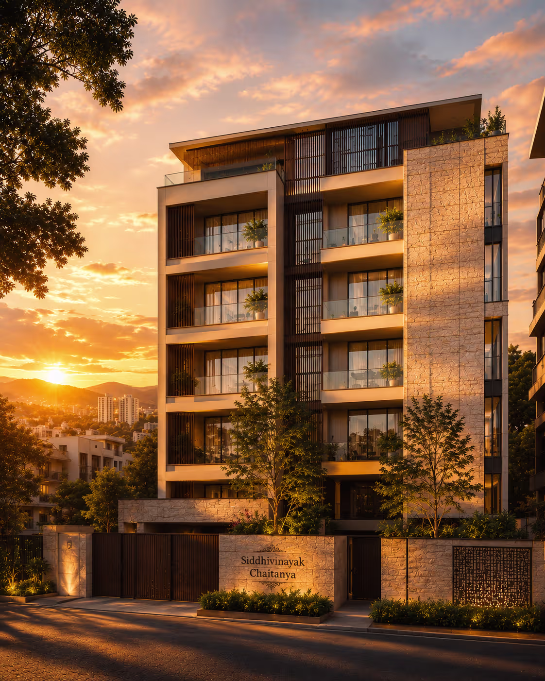 Golden Hour Exterior